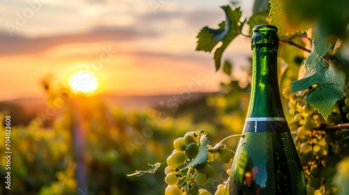 Vintage Dreams: Sunset Serenade with Classic Champagne