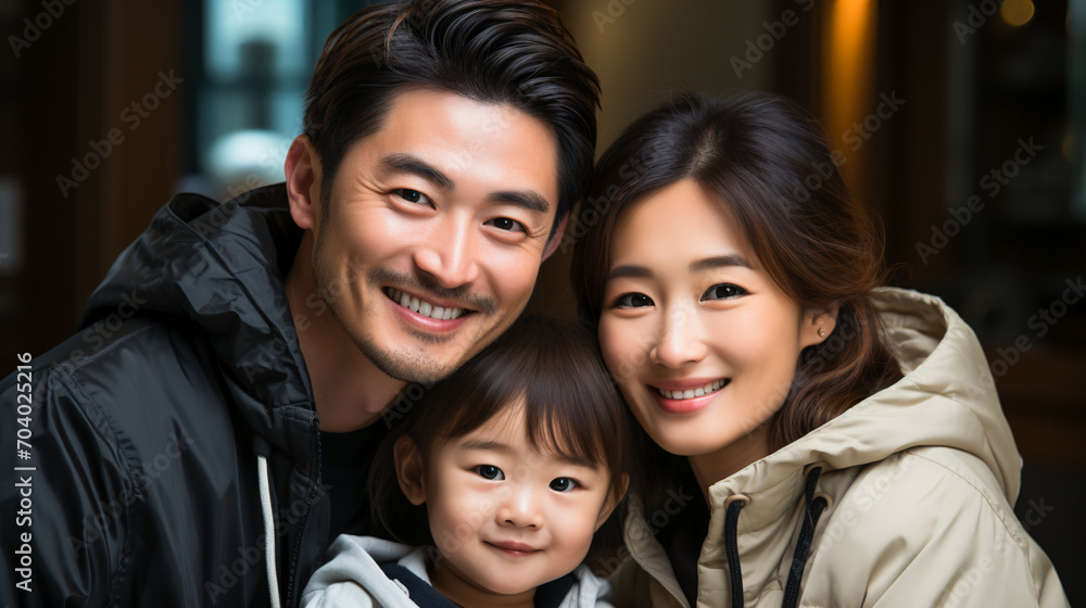 Warm Asian Family Scene. Asian Home Happiness.... Warm Asian Family Scene. Asian Home Happiness....