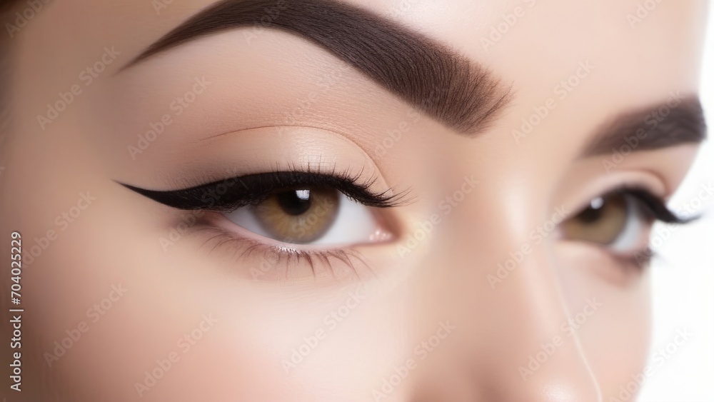 eyebrow of a woman ai generated eyebrow of a woman ai generated