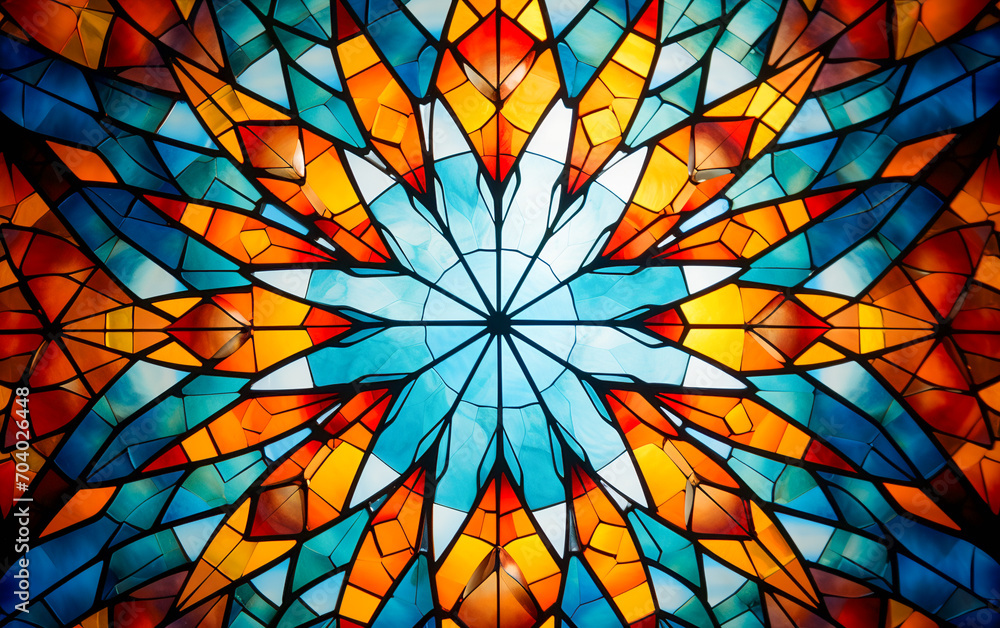 colorful vivid abstract kaleidoscope pattern colorful vivid abstract kaleidoscope pattern