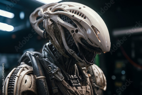 an extraterrestrial alien c...