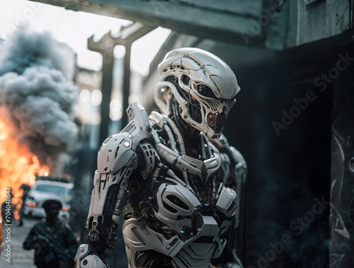 an extraterrestrial alien c...