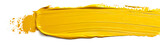 A vibrant gold paint brush stroke adds a touch of warmth and spice to the tamale's bright yellow corn husk