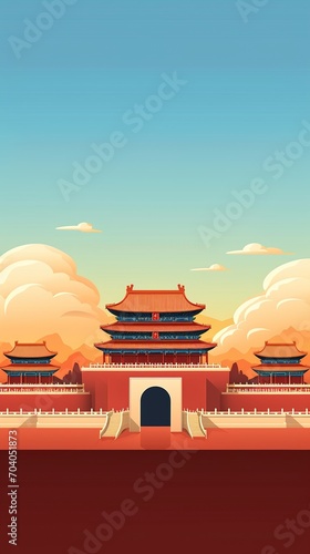 The Meridian Gate of the Forbidden City © duyina1990