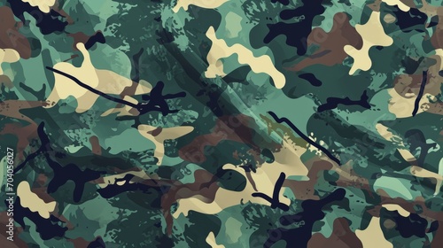 Abstract background with camouflage colors