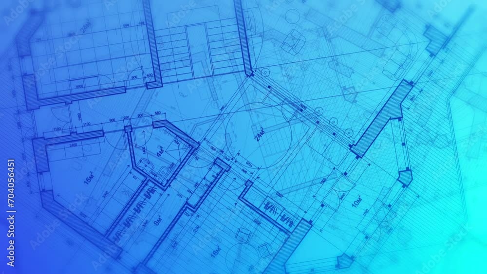Architecture design: blueprint plan - illustration of a plan modern residential building / technology, industry, business concept illustration: real estate, building, construction, architecture Architecture design: blueprint plan - illustration of a plan modern residential building / technology, industry, business concept illustration: real estate, building, construction, architecture