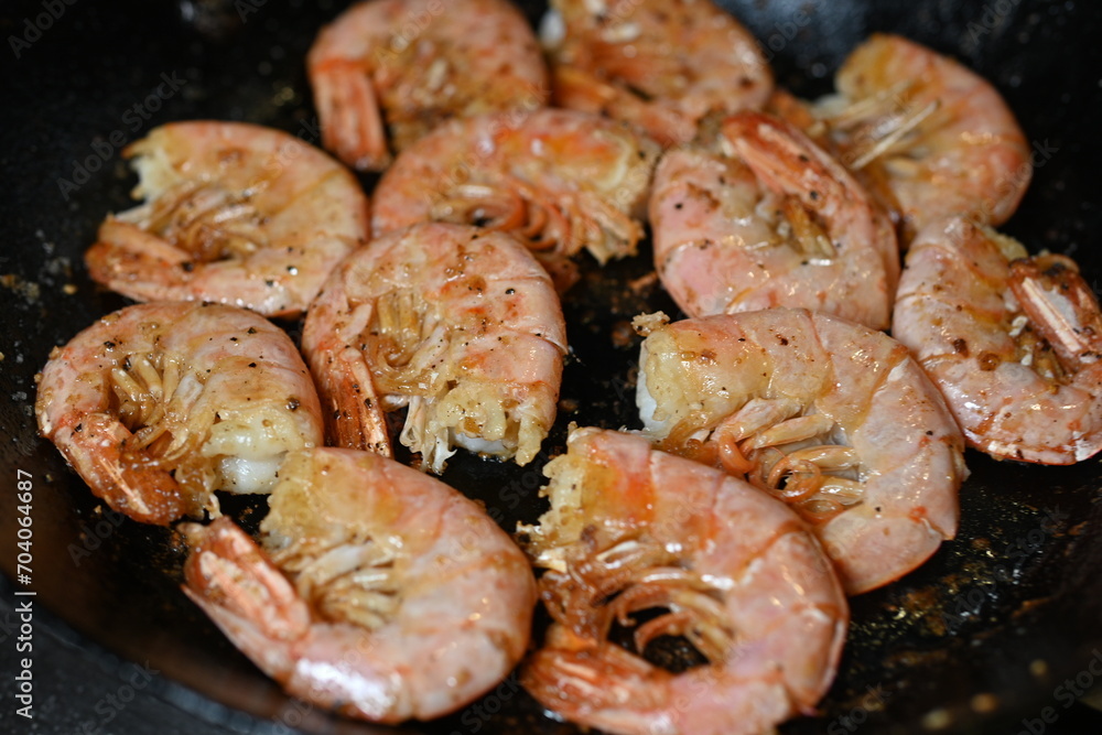 ready fried king prawns, cooking king prawn tails ready fried king prawns, cooking king prawn tails