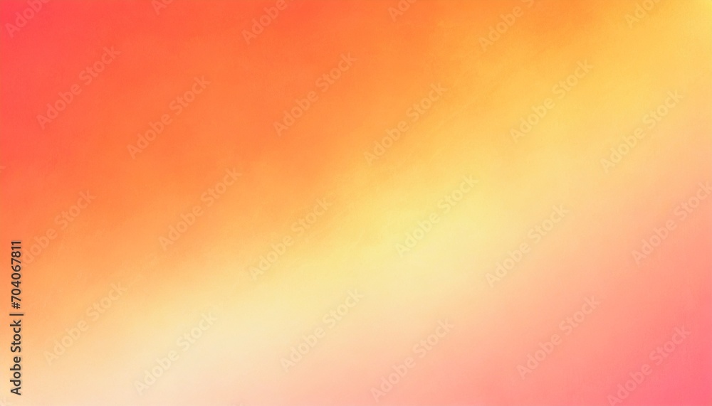 bright fire red orange carrot coral yellow gold beige white abstract background color gradient ombre wavy blurry lines rough grain noise light glow vivid design
