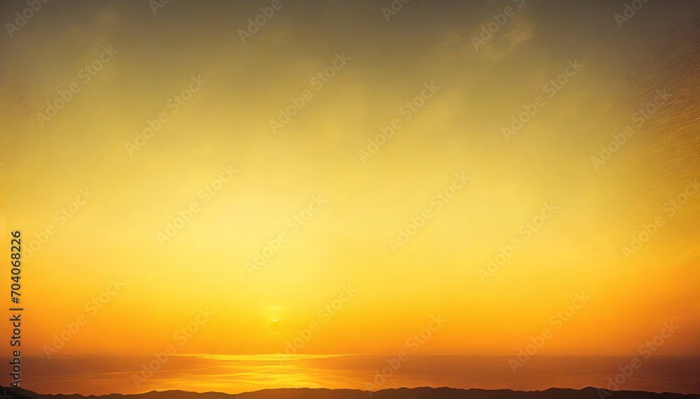 gradient yellow hue sunrise glow landscape atmosphere phone wallpaper background ai generated