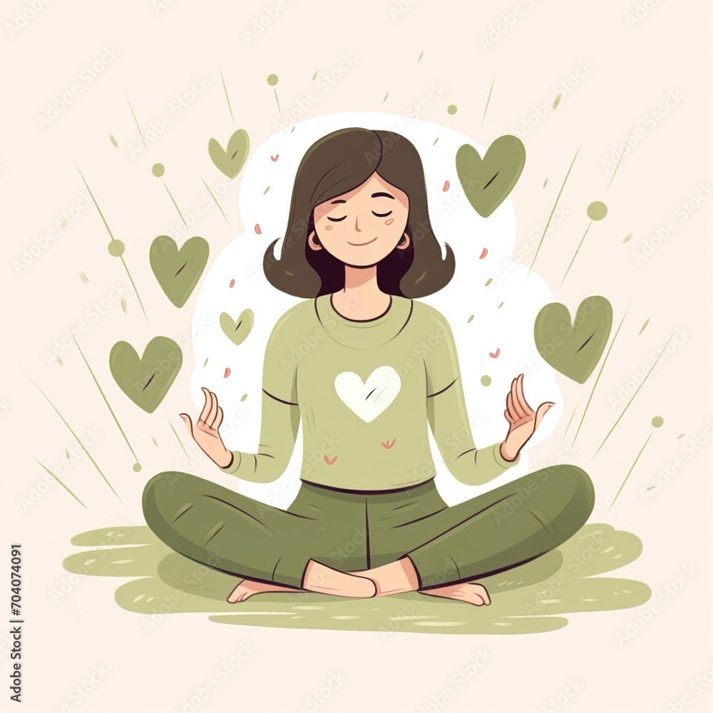 Calm and Meditative State of Mind Calm and Meditative State of Mind