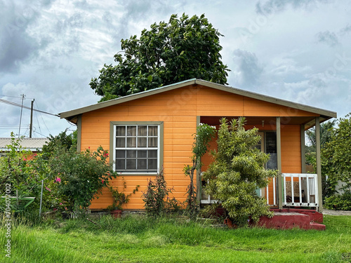 Traditional Bajan house in Oistins, Barbados