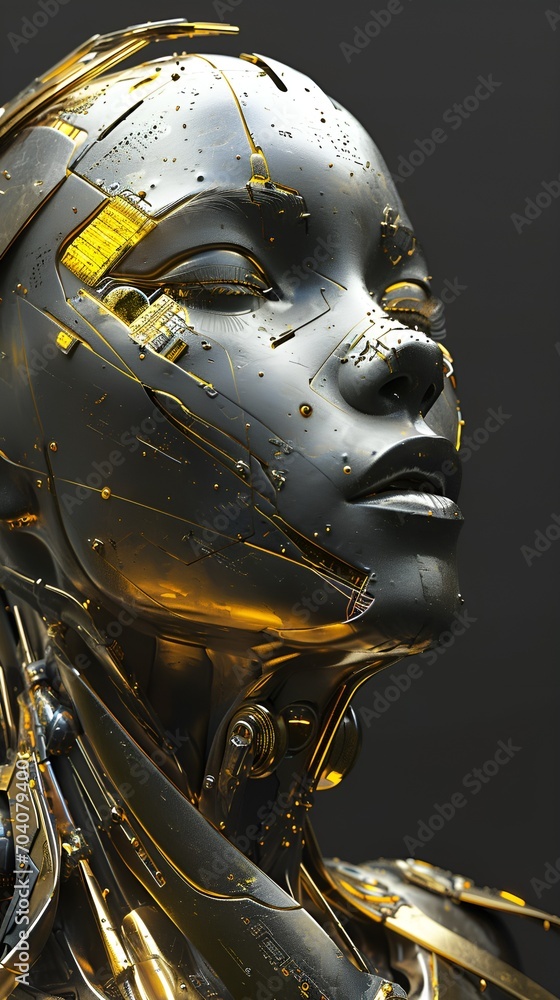 Expressive Techno-Shamanistic Woman Animation Expressive Techno-Shamanistic Woman Animation