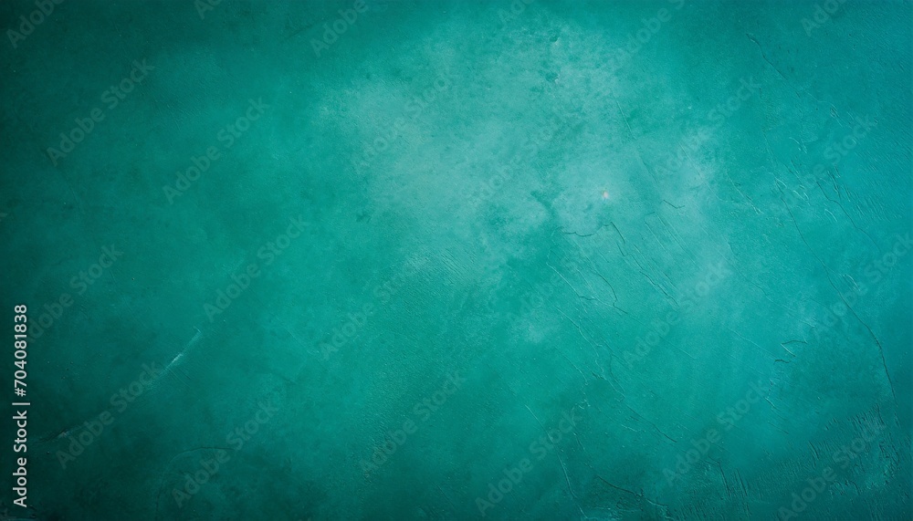 old green concrete wall surface rumbled close up dark teal rough background for design