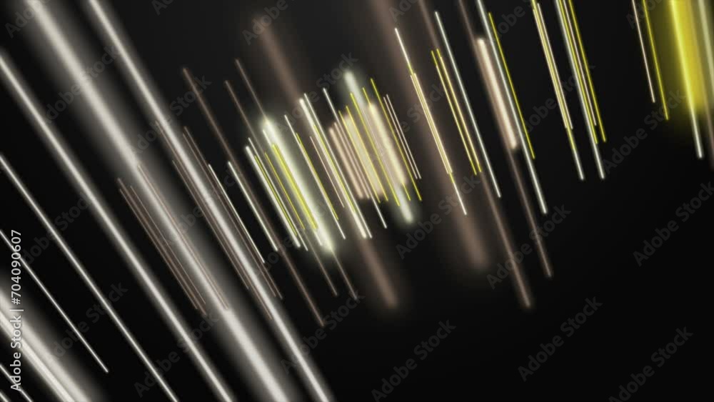 Futuristic video animation with glowing stripe objects in slow motion, 4096x2304 loop 4K Futuristic video animation with glowing stripe objects in slow motion, 4096x2304 loop 4K