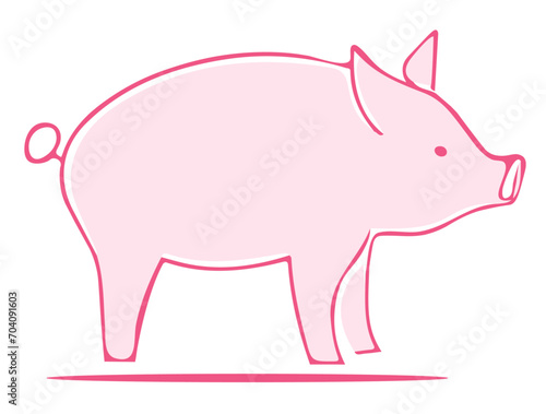 Pig illustration