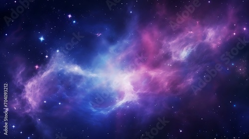 Universe science astronomy. Cosmic space and stars  science fiction wallpaper. Beauty of deep space. Colorful space galaxy cloud nebula. Stary night cosmos. 