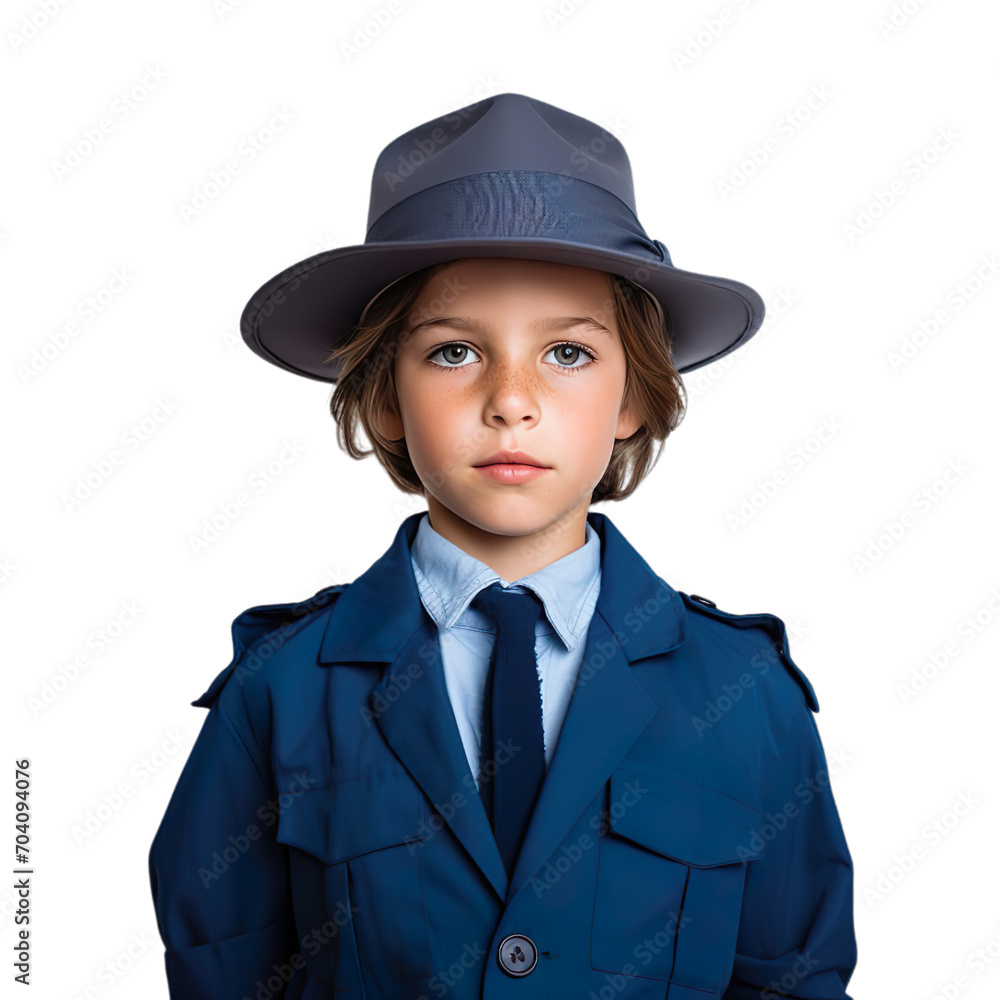 front view smiling boy wearing blue muffler on a white background. front view smiling boy wearing blue muffler on a white background.