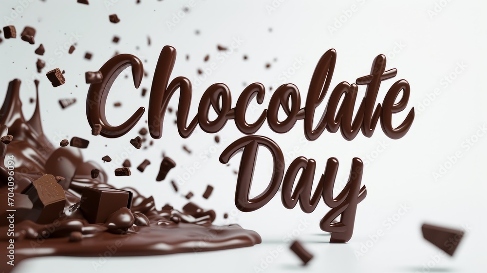 Chocolate Day Backgroun Chocolate Day Backgroun