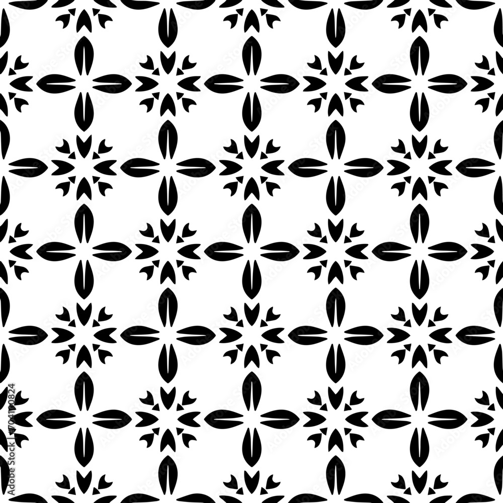 Monochrome pattern, Abstract texture for fabric print, card, table cloth, furniture, banner, cover, invitation, decoration, wrapping.seamless repeating pattern.Black and white color. Monochrome pattern, Abstract texture for fabric print, card, table cloth, furniture, banner, cover, invitation, decoration, wrapping.seamless repeating pattern.Black and white color.