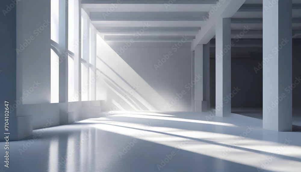 Obraz premium White tunnel and light