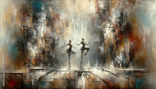 Dancers on Marble