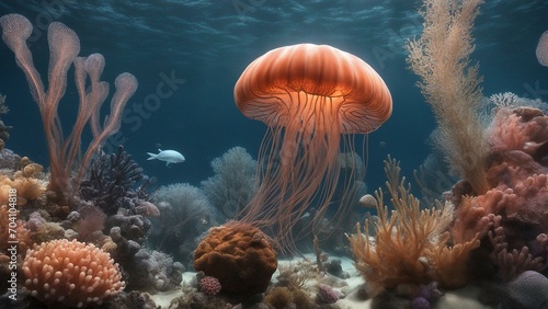 coral reef in aquarium © Alex