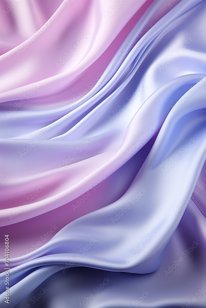 Fototapeta premium Gradient pink and purple silk fabric