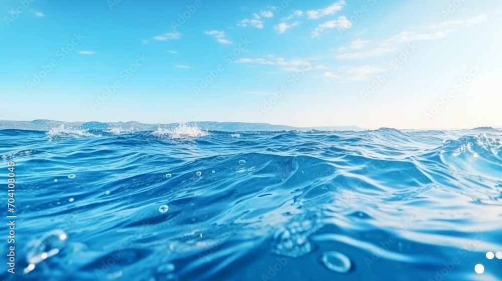 Beautiful close-up of clear ocean waves. suitable for use in product advertisements Beautiful close-up of clear ocean waves. suitable for use in product advertisements
