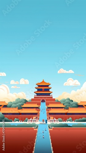 The Imperial Palace in the Forbidden City
