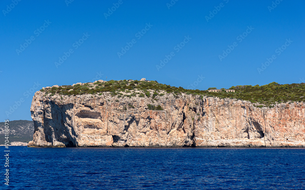 The promontory of Punta Giglio in northwest Sardinia, near Alghero