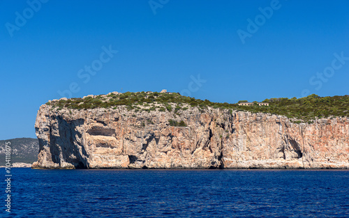 The promontory of Punta Giglio in northwest Sardinia, near Alghero