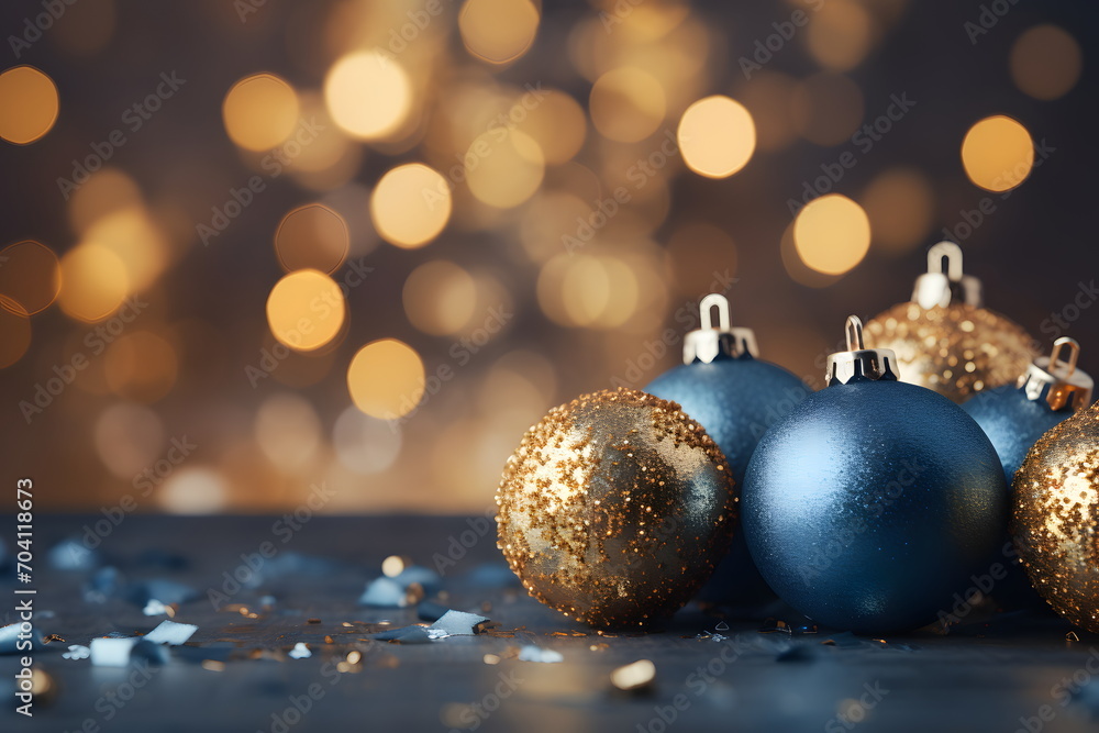 christmas decoration on blurry background christmas decoration on blurry background