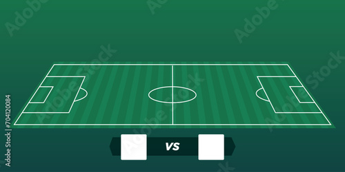 background football field with grass
