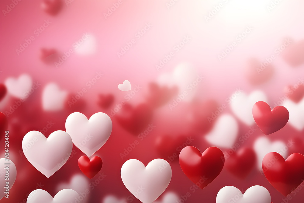 valentines background with hearts valentines background with hearts