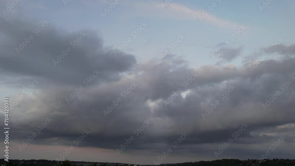 Winter Sky and Clouds over England United Kingdom Winter Sky and Clouds over England United Kingdom