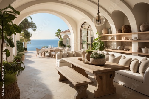 Modern Mediterranean Oasis with Breathtaking Ocean Views