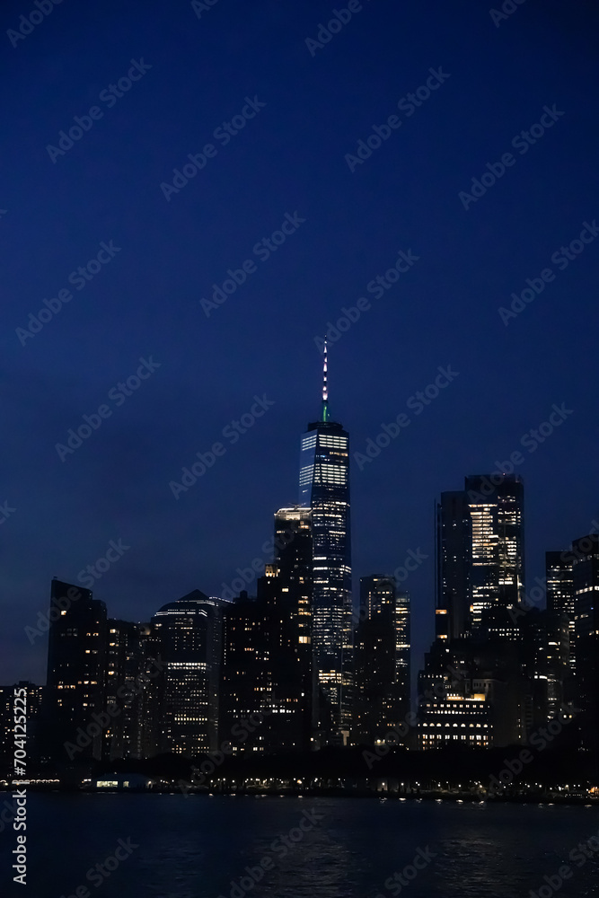 custom made wallpaper toronto digitalNew York City skyscrapers at night