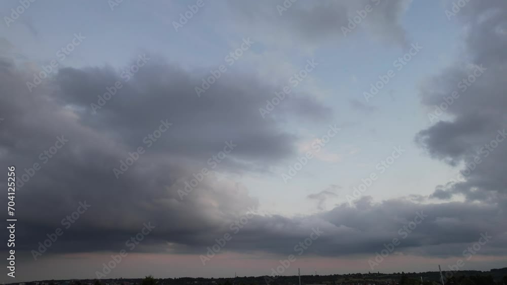 Winter Sky and Clouds over England United Kingdom Winter Sky and Clouds over England United Kingdom