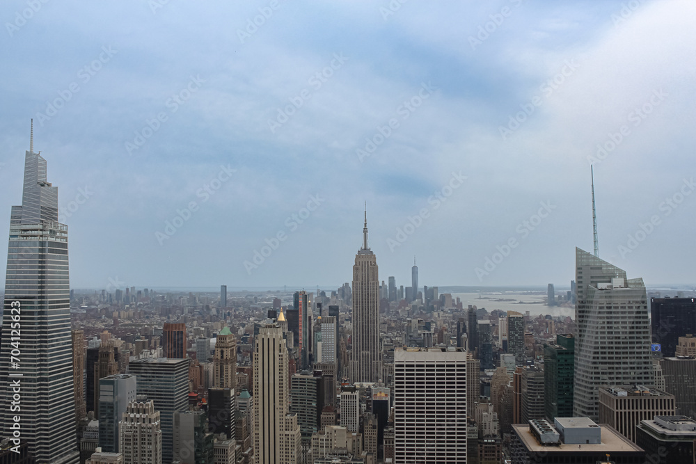 View of New York's skyline