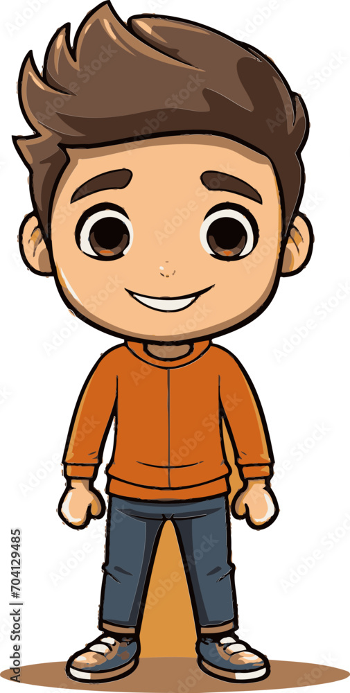 Happy Go Lucky Boy Vector Art Captating Boy Vector Drawing Happy Go Lucky Boy Vector Art Captating Boy Vector Drawing