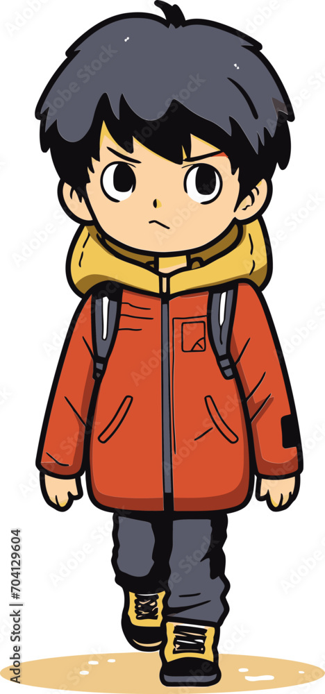 Energetic Expressions Boy Vector Vector Drawing of a Playful Boy Energetic Expressions Boy Vector Vector Drawing of a Playful Boy