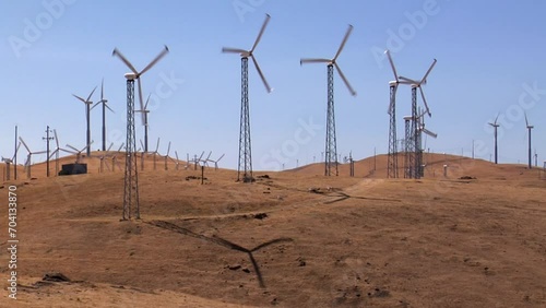 Windmills in California
