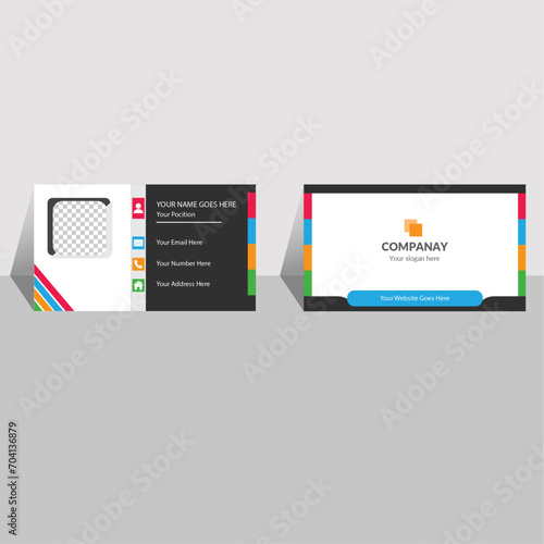 business card template. Vector illustration.
design luxury, creative, digital, modern, outstanding business card design