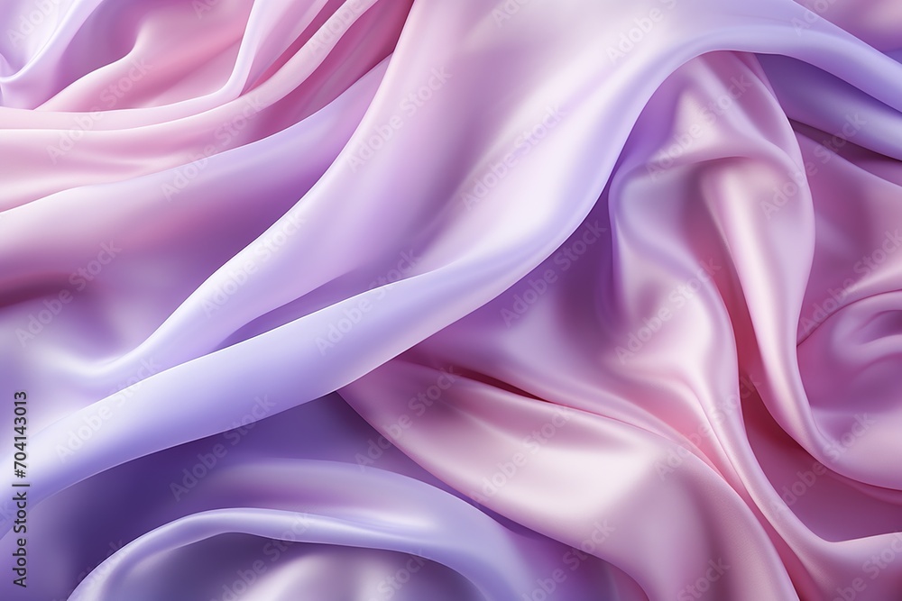 Gradient pink and purple silk fabric Gradient pink and purple silk fabric