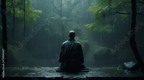 お坊さんのイメージ - image of Japanese Monk - No1-10 Generative AI photo