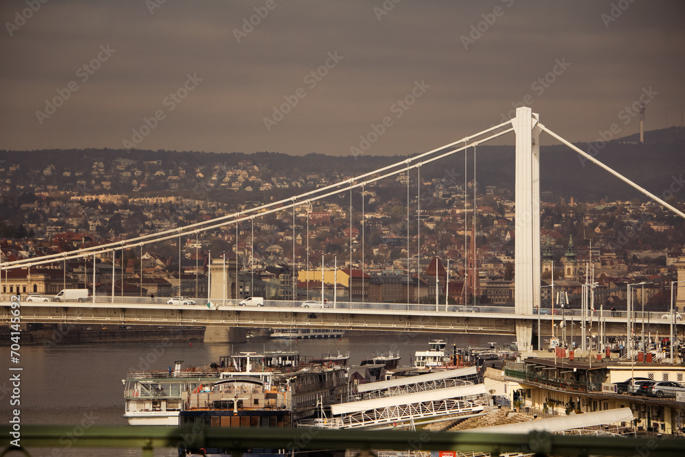 Obraz premium bridge over the river