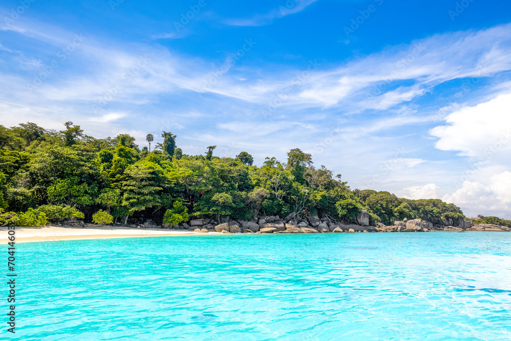 Beautiful landscape of the Similan Islands, Thailand