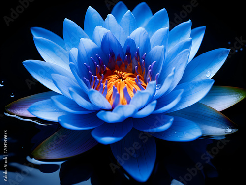 lotus flower in studio background, single lotus flower, Beautiful flower images