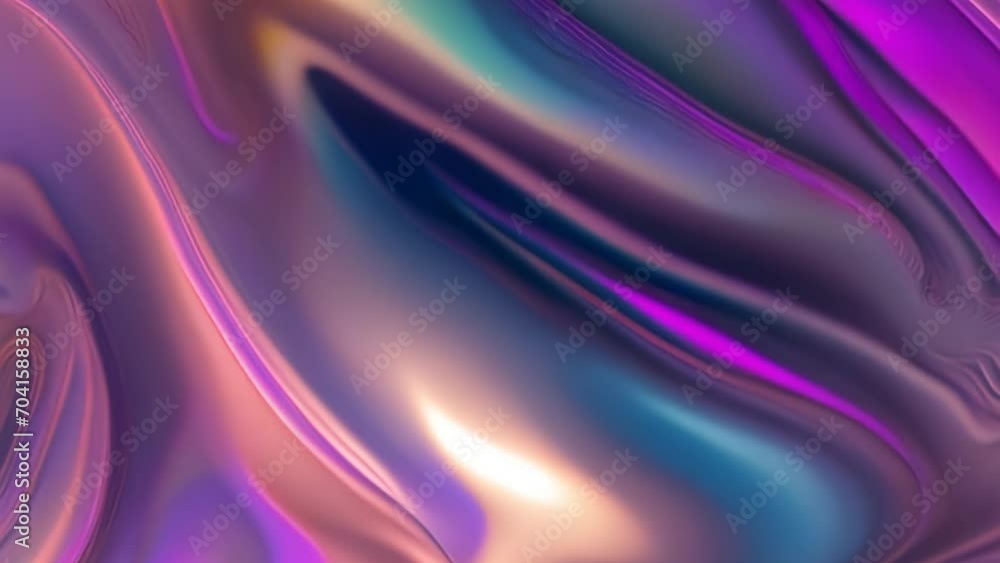 Holographic Abstract liquid background. Holo pastel poster. Pink-Blue art Holographic Abstract liquid background. Holo pastel poster. Pink-Blue art