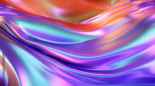 Abstract gradient wavy curve background  abstract graphic poster PPT background